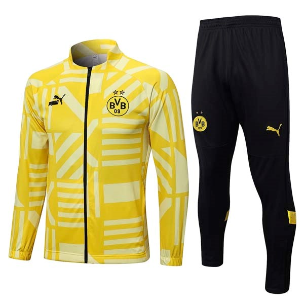 Trainingsanzug Borussia Dortmund 2023-2024 Gelb